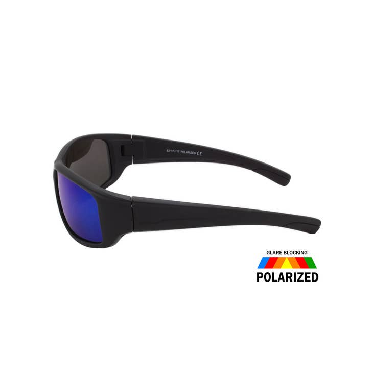 Wholesale Polarized Sunglasses Sport Wrap Color Mirror Glasses New