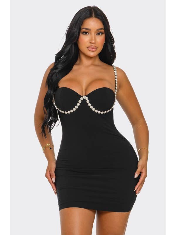 DIOSA – wholesale Klänning - Dam – PEARL EMBRACE MINIKLÄNNING7