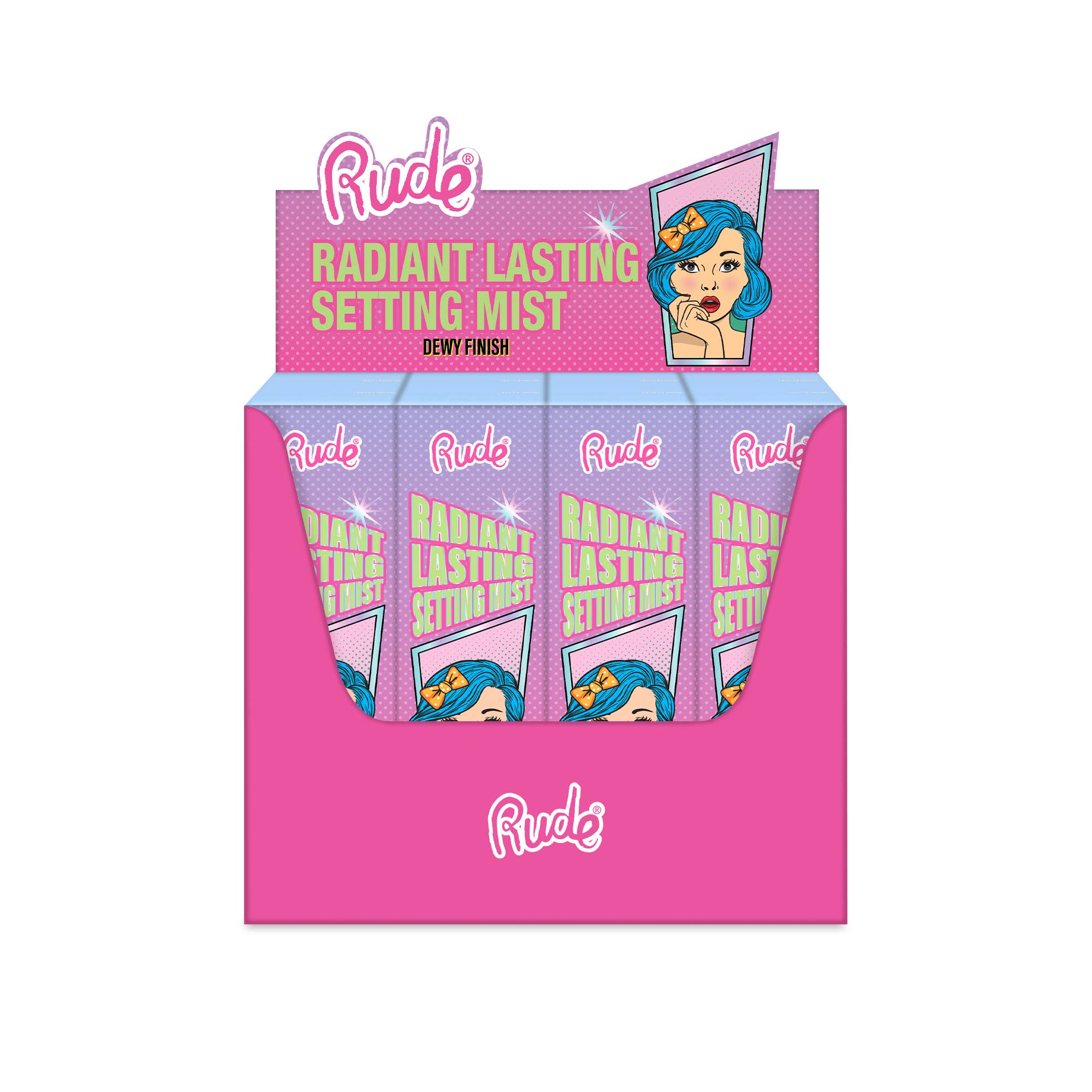 Rude Cosmetics - Wholesale Makeup Setting Spray/Powder - Radiant Lasting Makeup Mist1