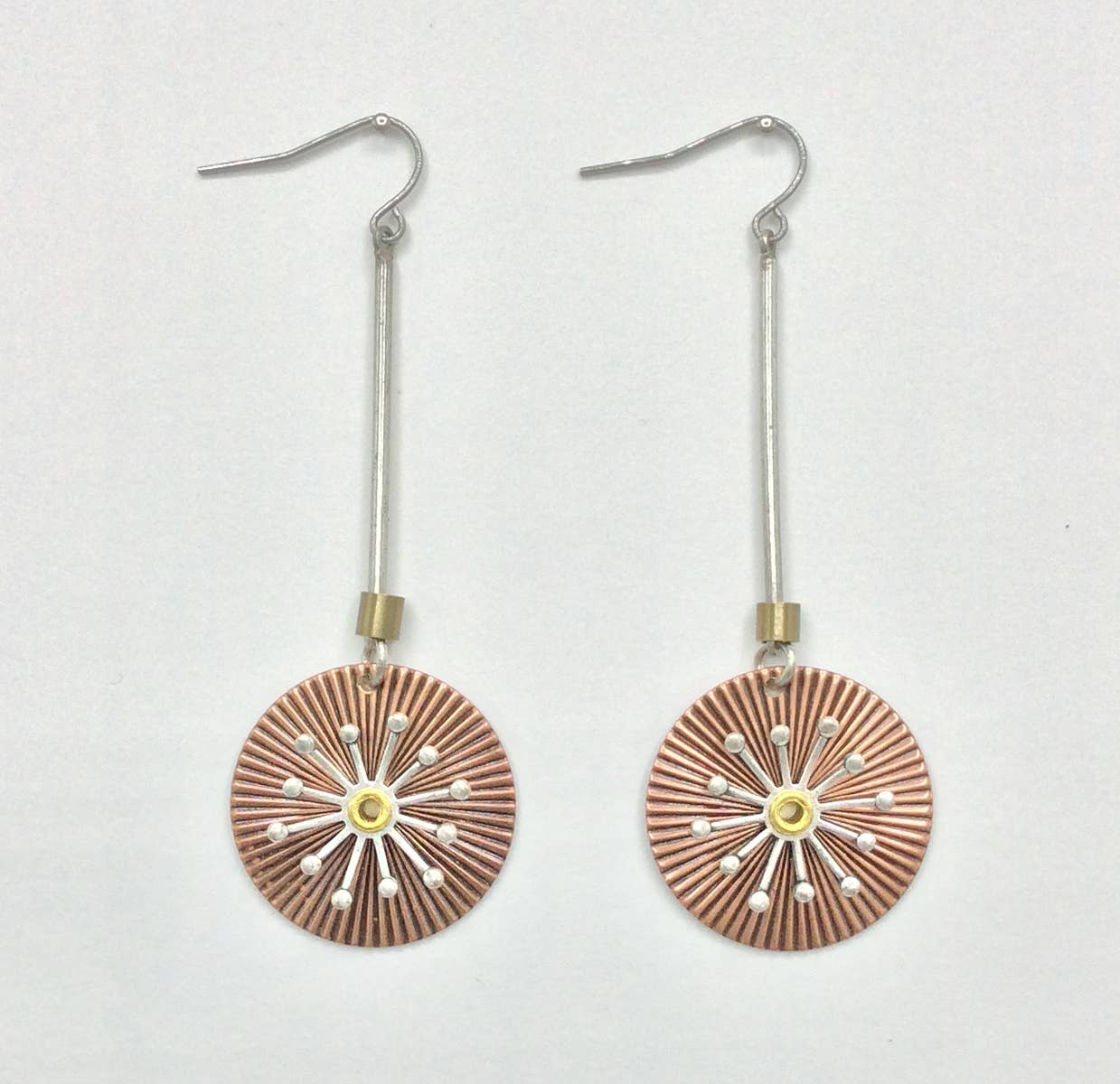 Alchemy Inc – Brincos de argola por atacado – Brincos inspirados no estilo Mid Century - 3409