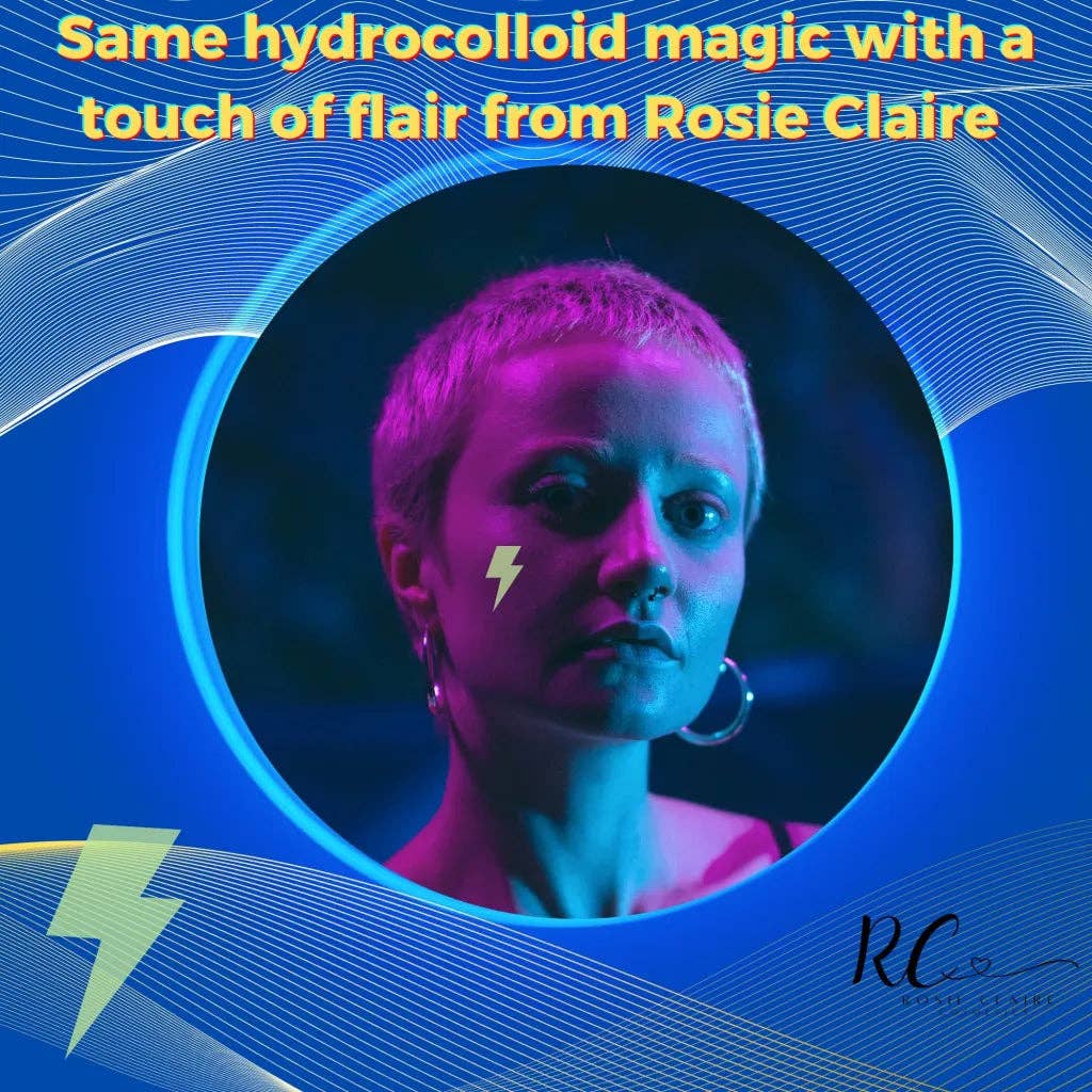 Rosie Claire Cosmetics - Wholesale Hydrocolloïde acnepleister - Glow In The Dark Hydrocolloïde puistjes met acne, 36 stuks6