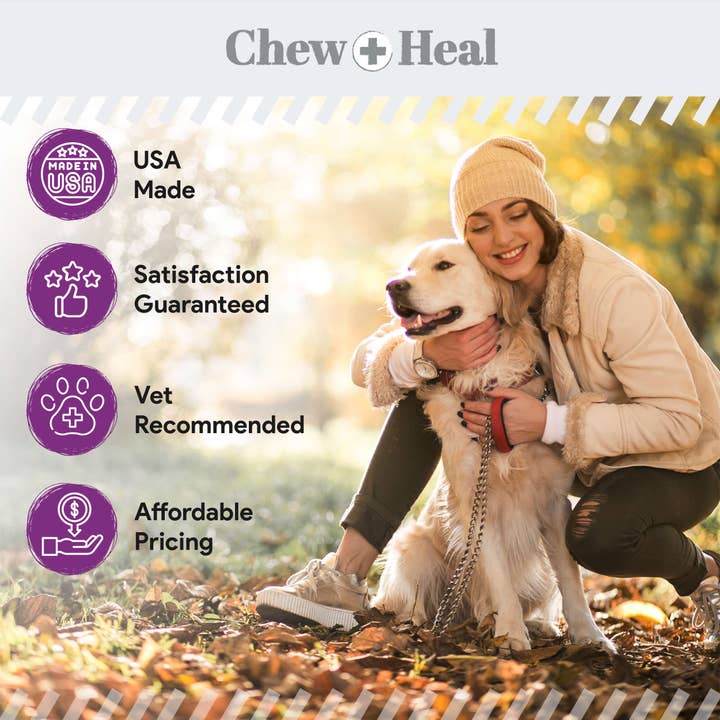 Chew + Heal - Wholesale Pet Supplement - Dog - Chew + Heal Stop the Scoot Anal Gland & Bowel Support7
