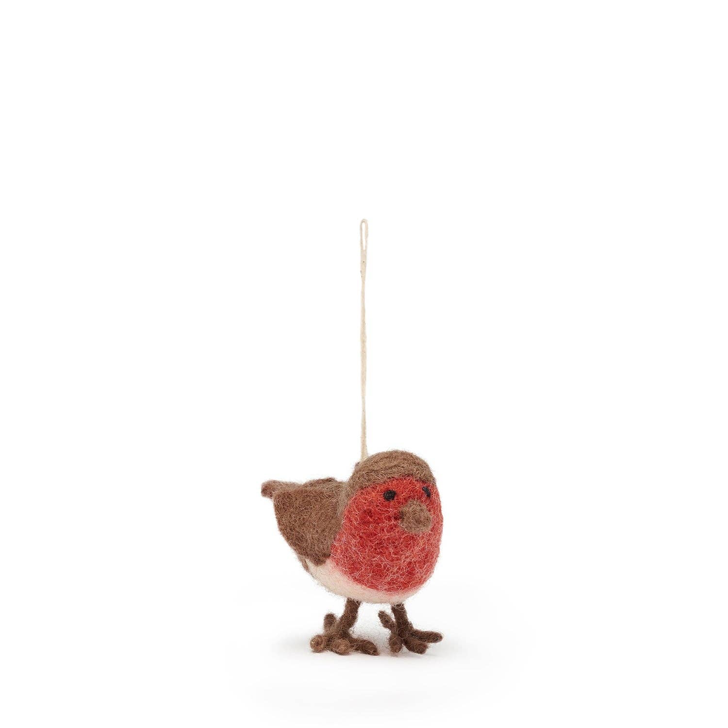 Sophie Allport - Wholesale Ornament - Christmas Robin Felt Bauble2