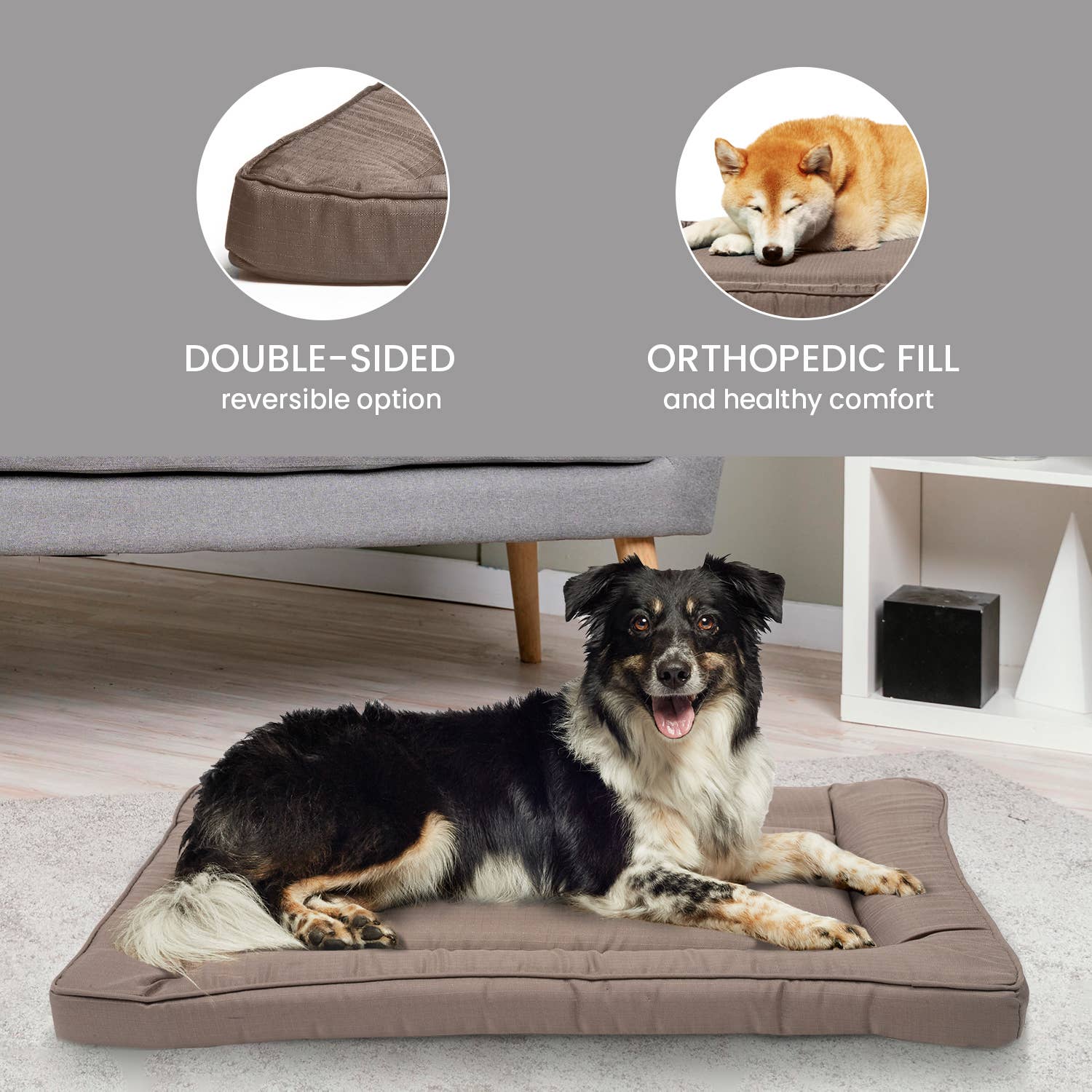 Precious Tails - Wholesale Pet Bed - Cat/Dog - Precious Tails Orthopedic Pet Bed Crate Mat22