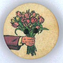 MODEL 17 COMIC PRINT BUTTON for wholesale by NEMARK