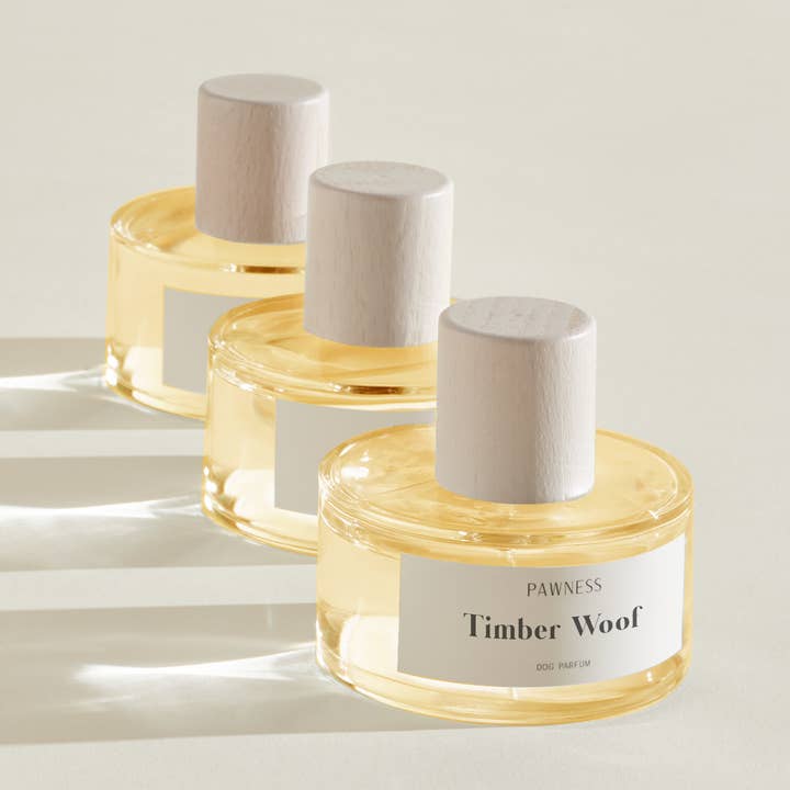 Hund Parfume Tømmer Vuf - Alkoholfri, vegansk & cruelty-fri for engroshandel hos Pawness