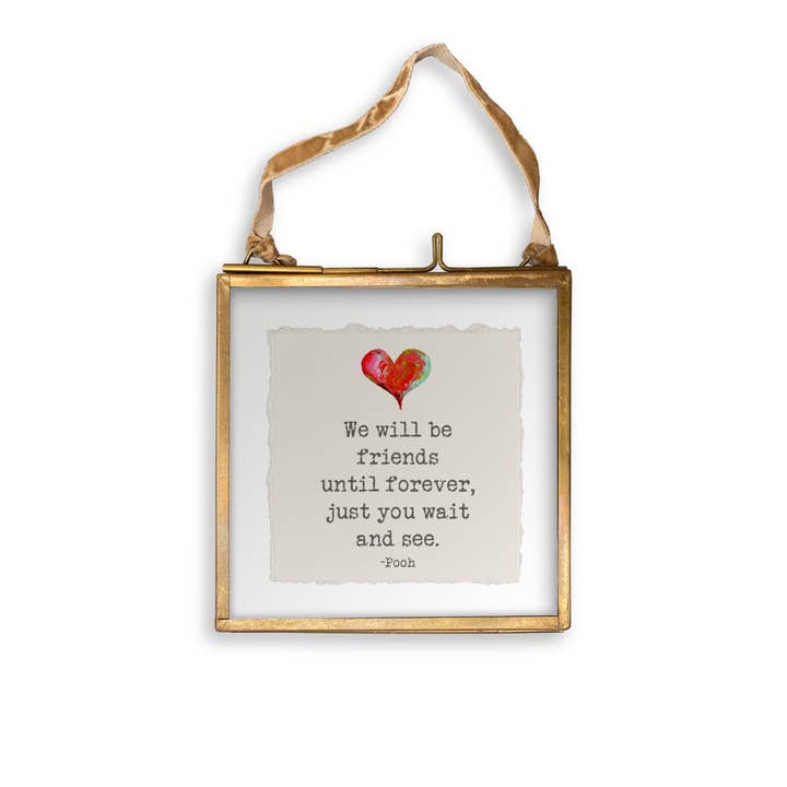 French Graffiti - Wholesale Tea Towel - We Will Be Friends12