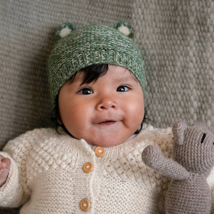 Awamaki - Wholesale Newborn/Knit Hat - Baby - Muku Knit Sun Bear Baby Hat3