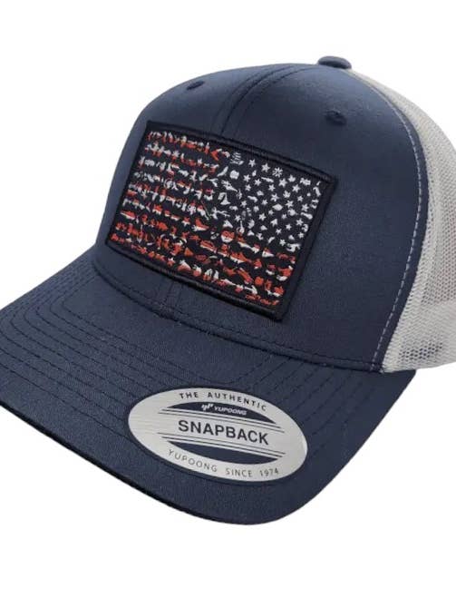 American Flag National Park Hat for wholesale by PNW Apparel