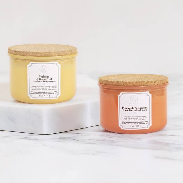 Truu Design Enlighten Candle w/ Natural Cork Wood Lid for wholesale by Truu Design