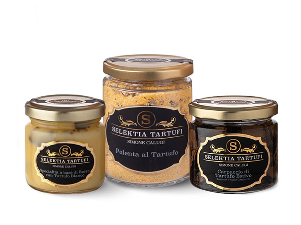 Selektia Tartufi - Vente Nœud – emballage cadeau - Polenta Cadeau0