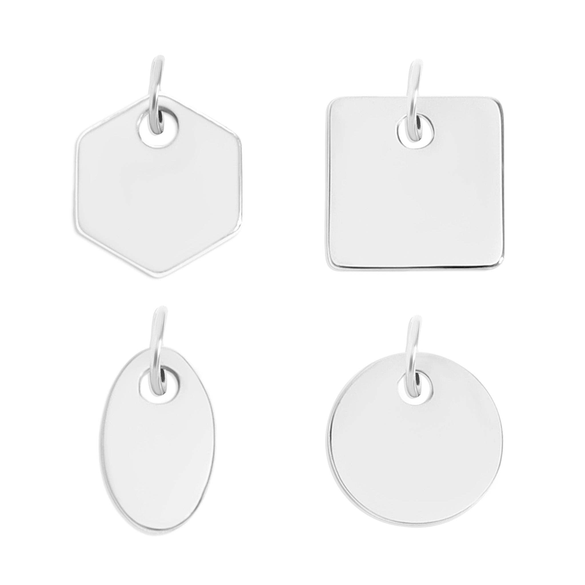 WJW - Vendita all'ingrosso Ciondolo/pendente - Etichette per gioielli in acciaio inossidabile con rivestimento PVD in oro 18K.2