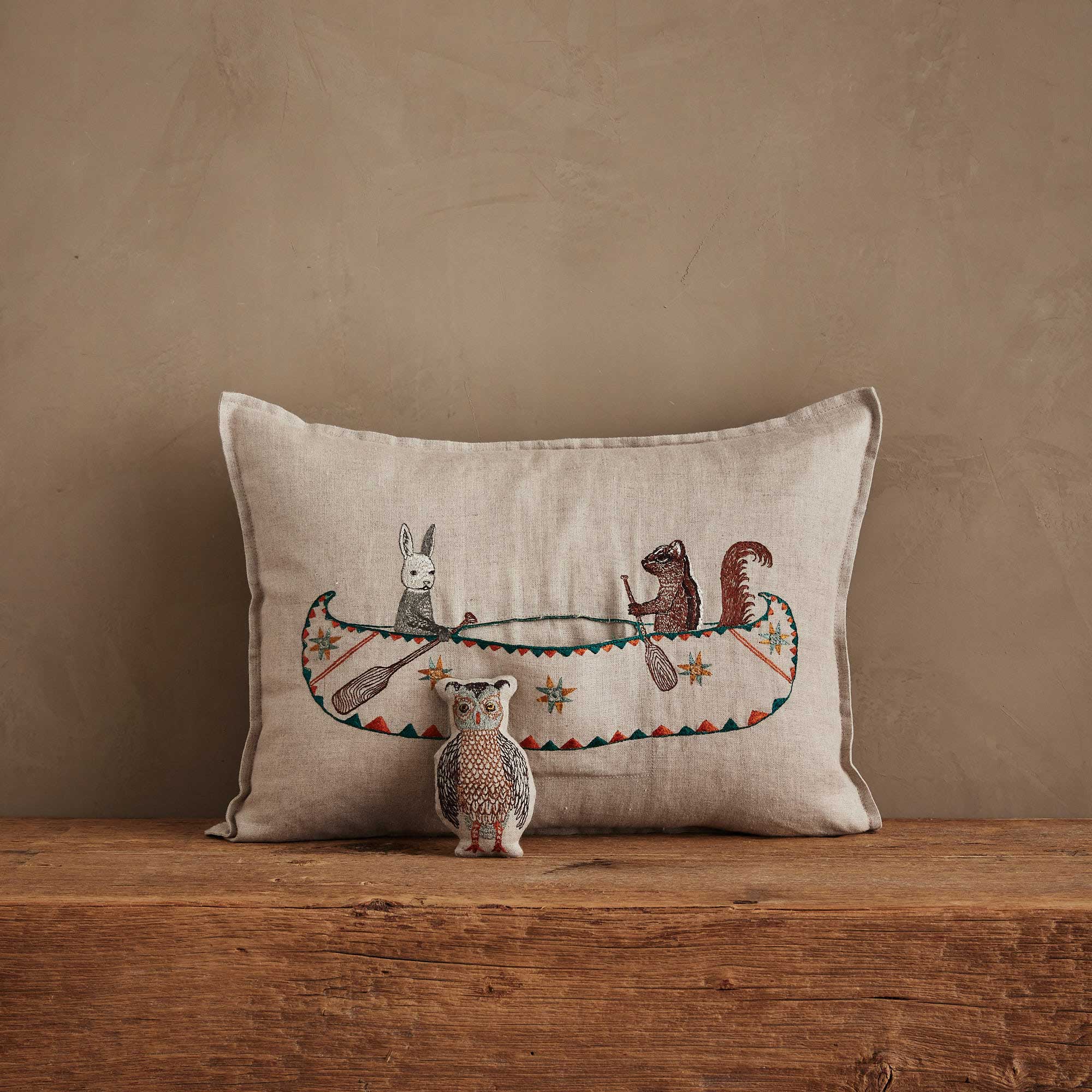 Coral & Tusk - Wholesale Throw/Decorative Pillow - Friends Canoe Pocket Pillow6