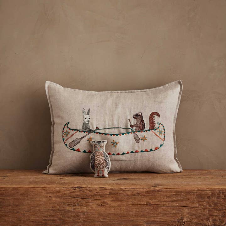 Coral & Tusk - Wholesale Throw/Decorative Pillow - Friends Canoe Pocket Pillow6