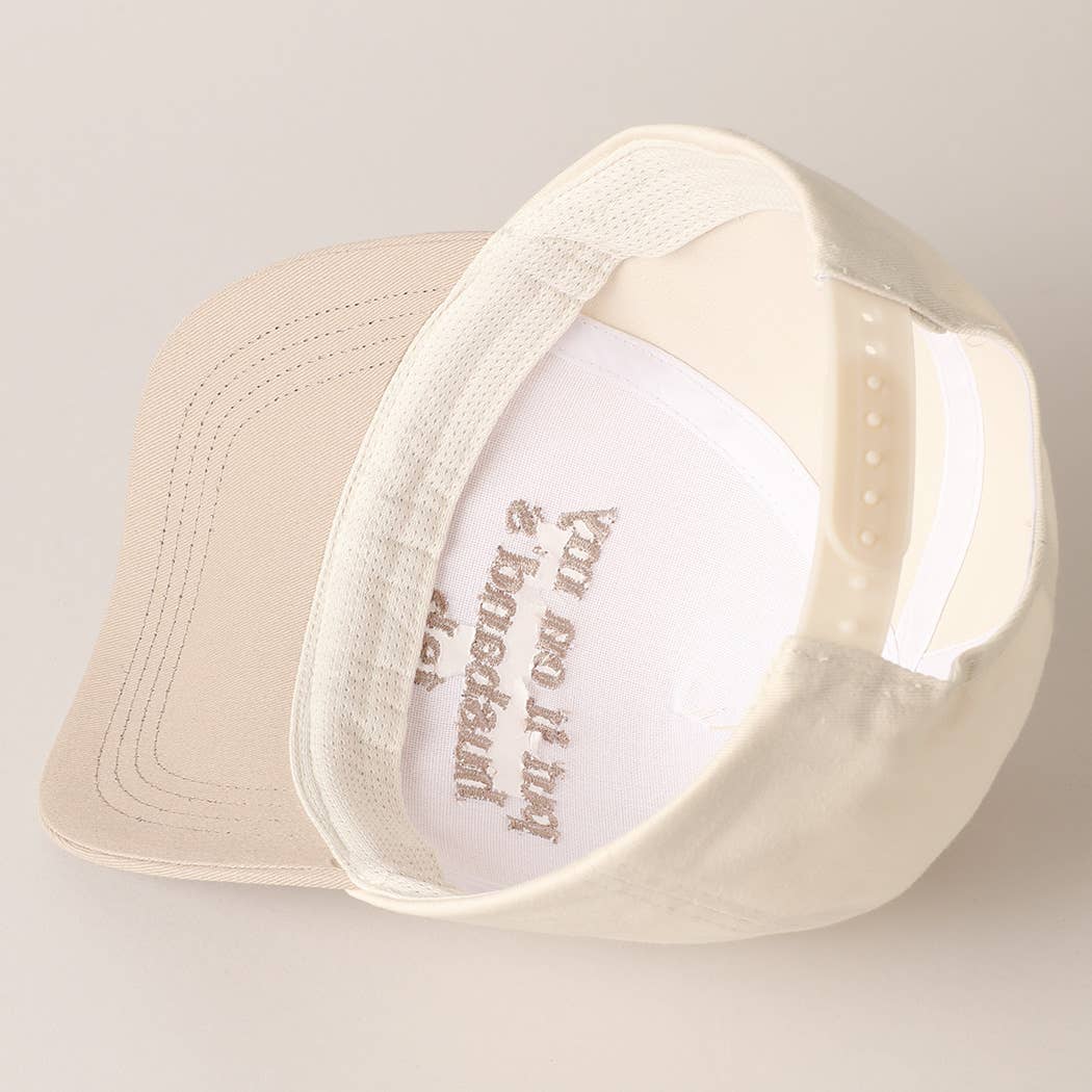 Fashion City - Wholesale Baseball Cap - Women's - put it on my husband's tab Embroidery Canvas Cap9