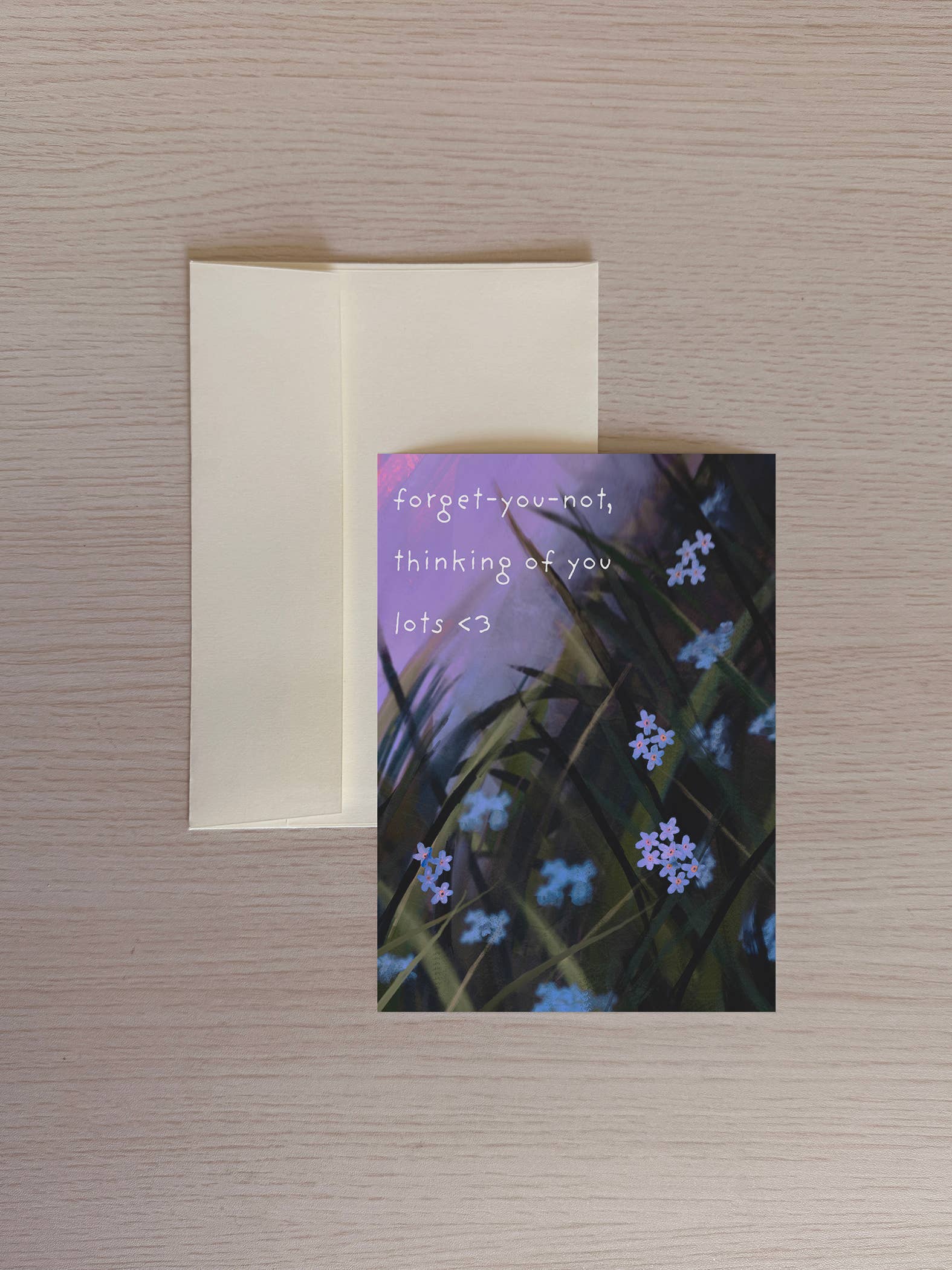 Jess Harris Art - Wholesale Thinking of You Card - Thinking of You Card2