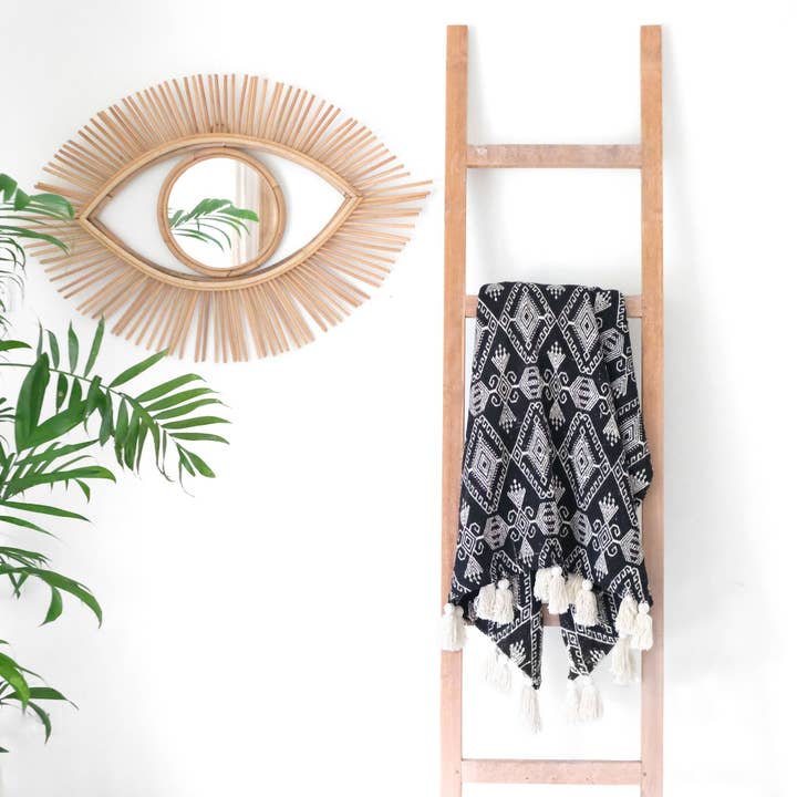 FERN - Wholesale Throw blanket - Cotton Throw Batik Pattern