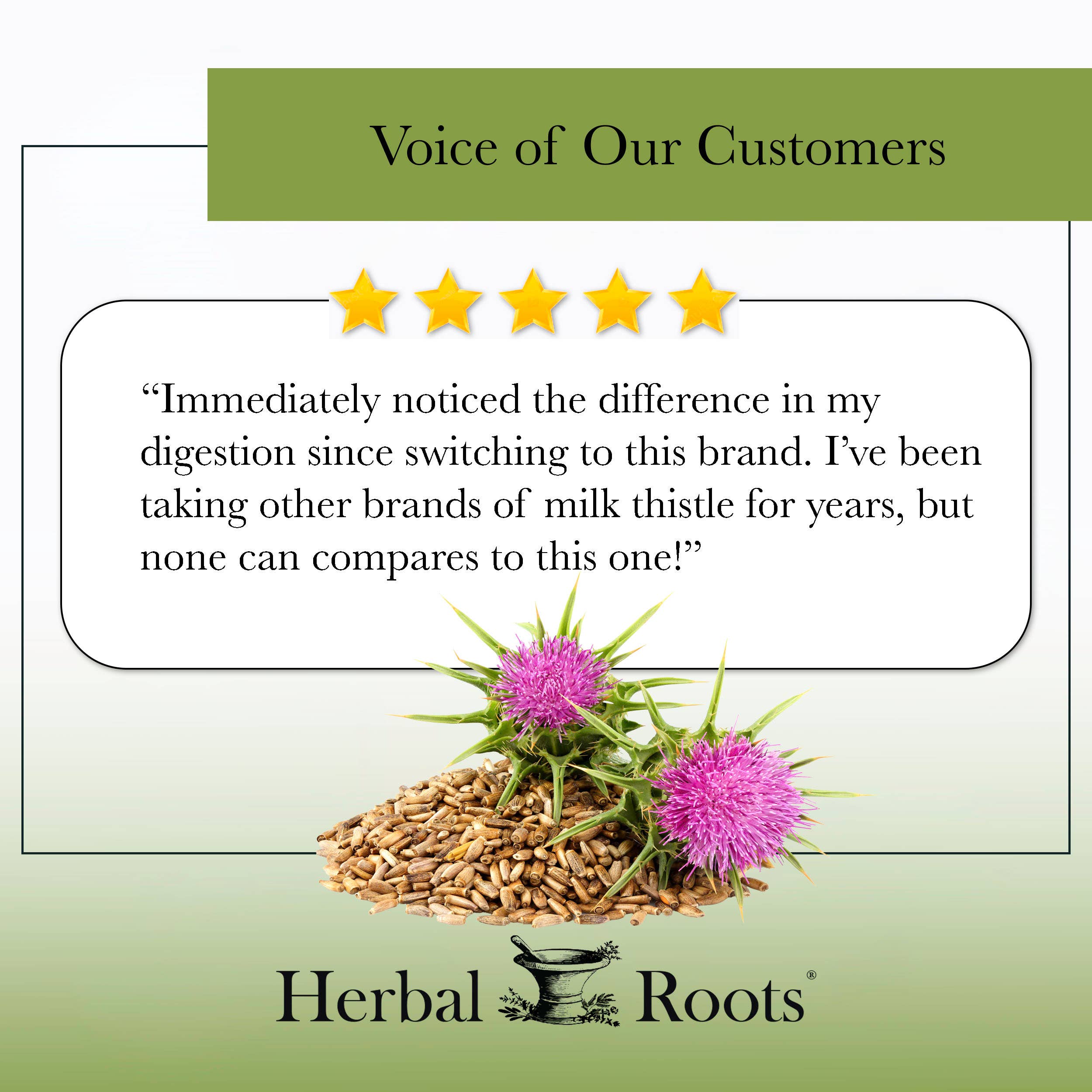 Herbal Roots - Wholesale Oral Supplement/Vitamin - Herbal Roots Organic Milk Thistle Capsules6