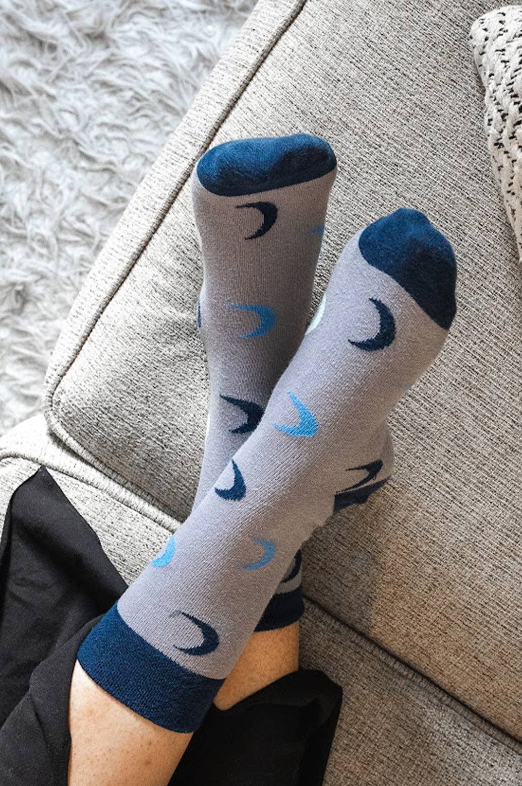 Miakoda - Wholesale Socks - Unisex - Organic Cotton Moon Socks [unisex] 1