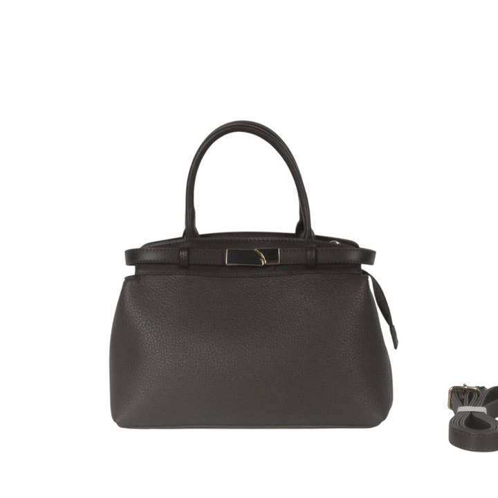 MIA LAROUGE - Wholesale Top Handle Bag - Women's - HAND BAG WITH SHOULDER STRAP.3