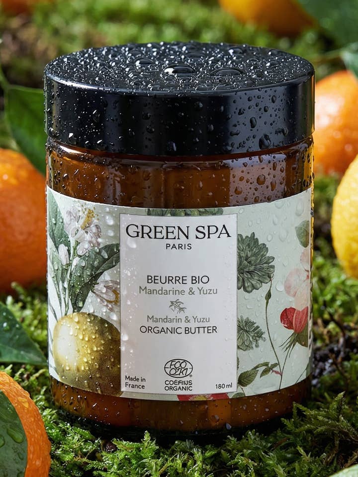 Beurre Bio Mandarine & Yuzu* pour la vente par Green Spa