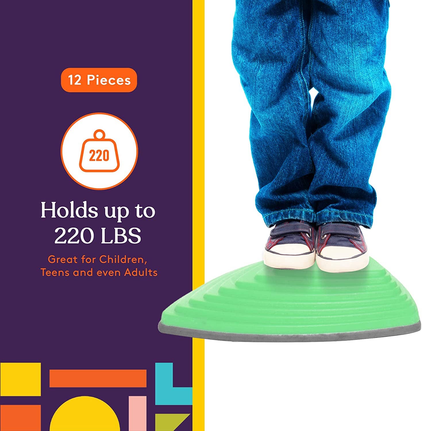 Special Supplies - Wholesale Toy Set - Kids - Stepping Stones ( Primary Colors)5