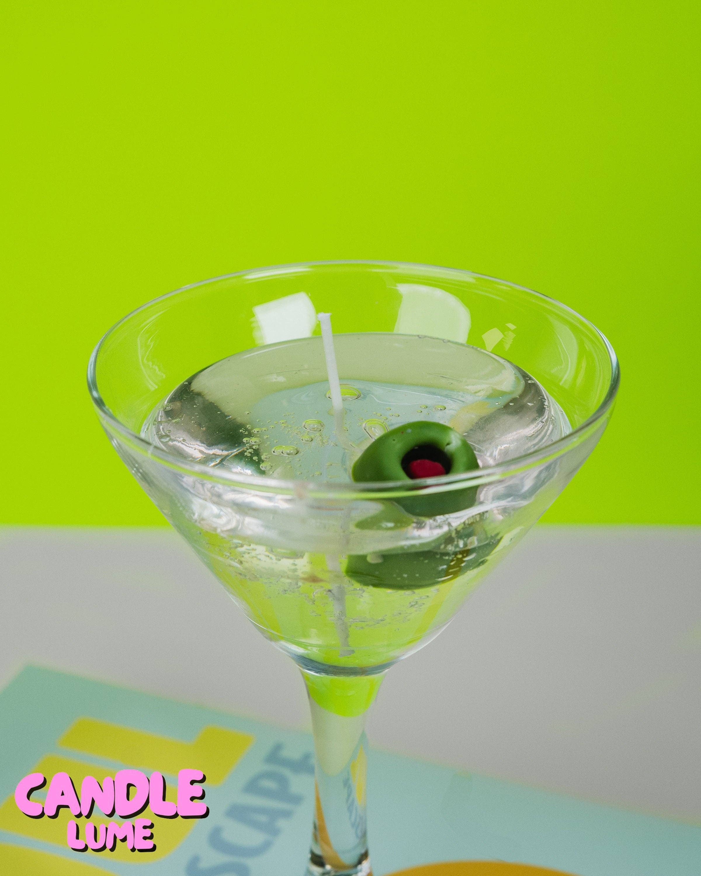 Candle Lume - Vente Bougies originales - Bougie Martini3