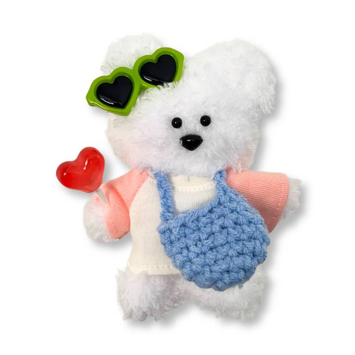 MODEUN SHOP - Wholesale DIY Craft Kit - LOLLIPOP MORU BEAR DIY KEYCHAIN KIT0