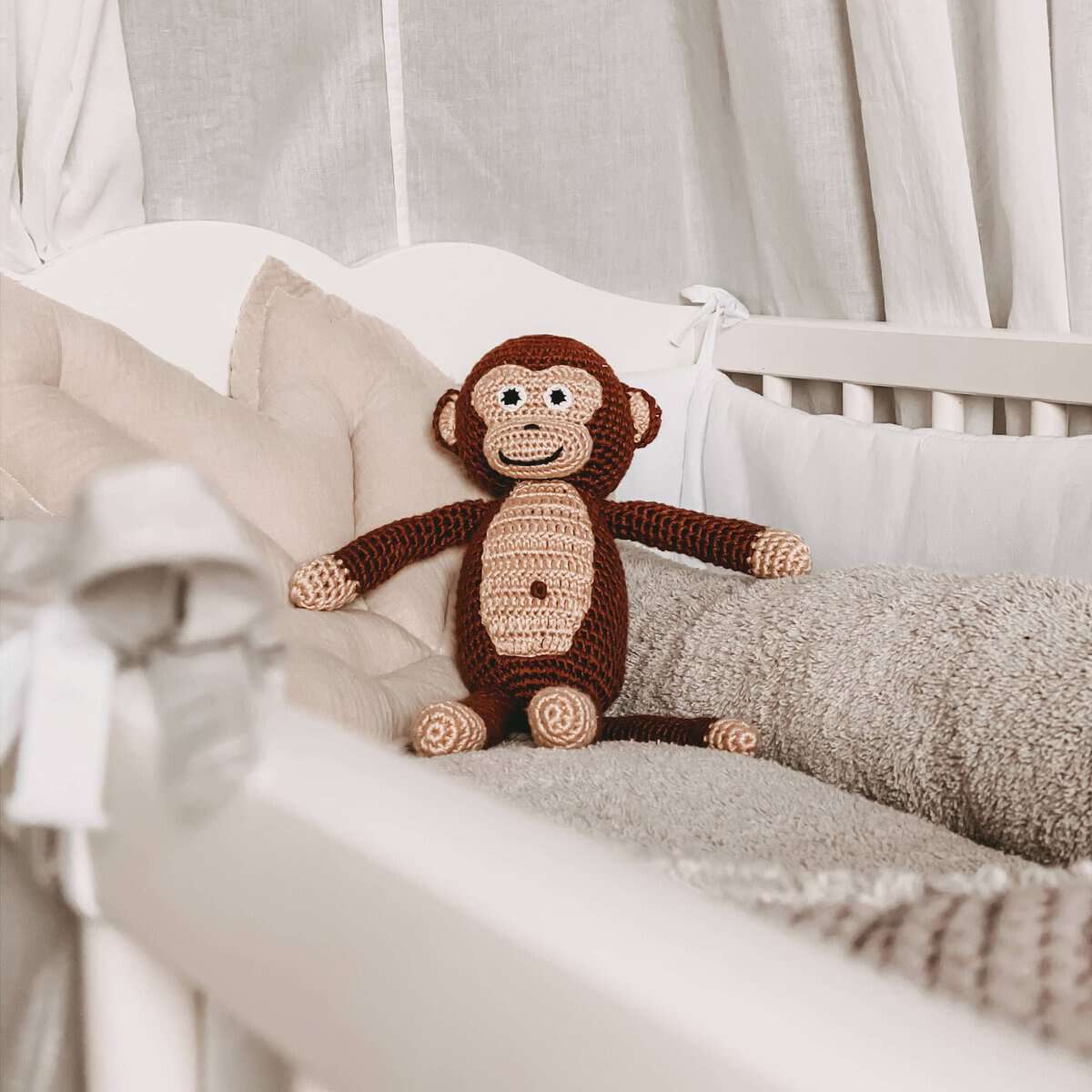 SindiBaba - Wholesale Stuffed/Plush Toy - Kids & Baby - Charlie monkey crocheted cuddly toy5