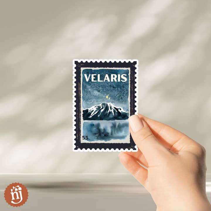 ACOTAR Ein Hof aus Dornen und Rosen Stadt Velaris Stempel für den Großhandel von Nearly June Design Co