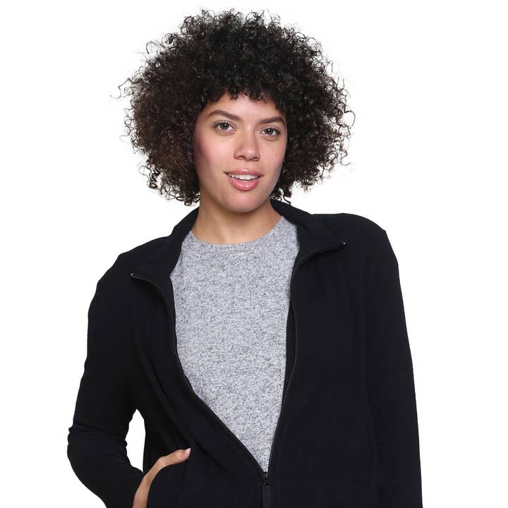 The Comfort Collection - The Flip Jacket - Negro para venta al por mayor de La Cera