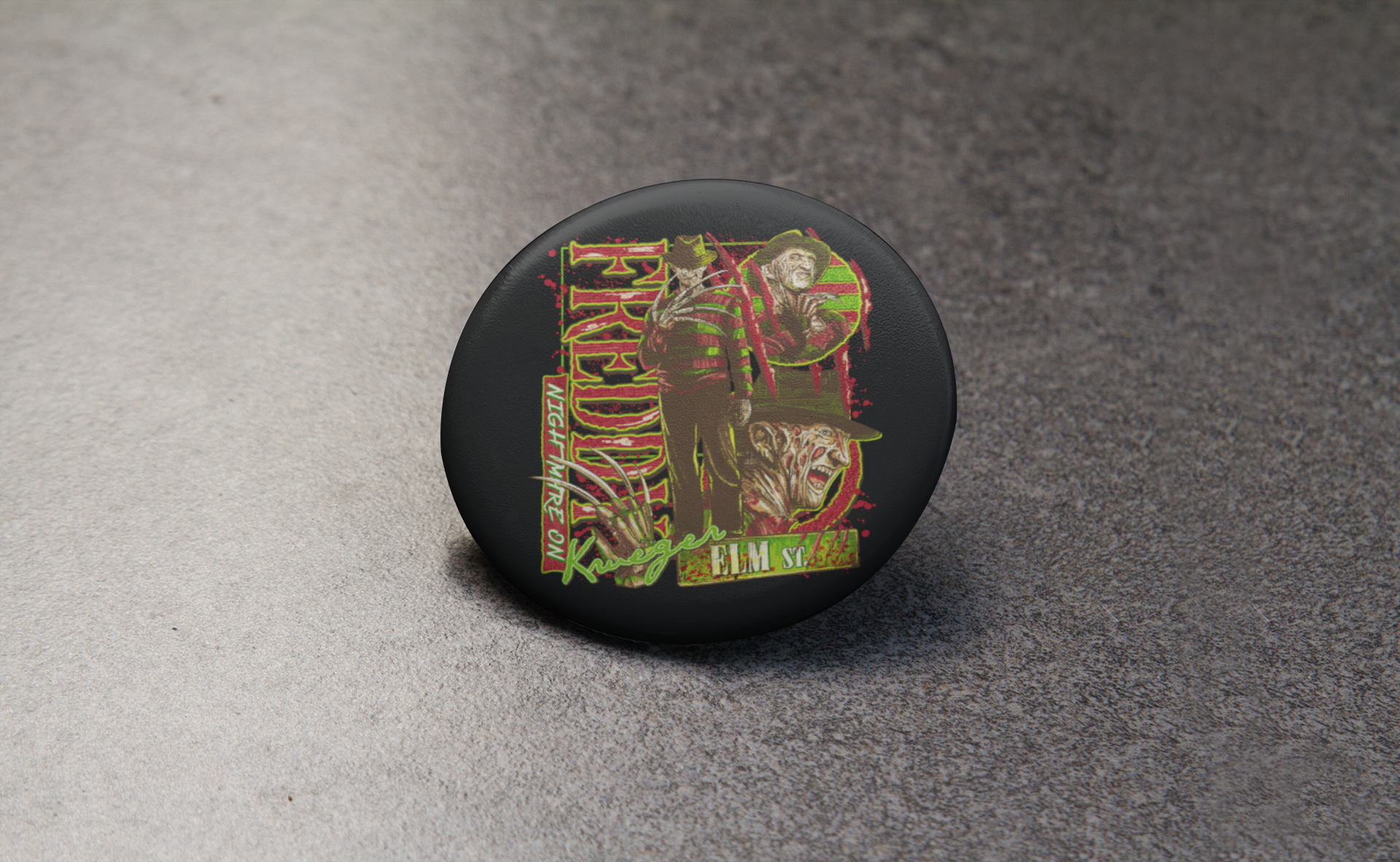 CultPOP - Wholesale Lapel Pin/Button -  Horror Freddy Button Pin 0