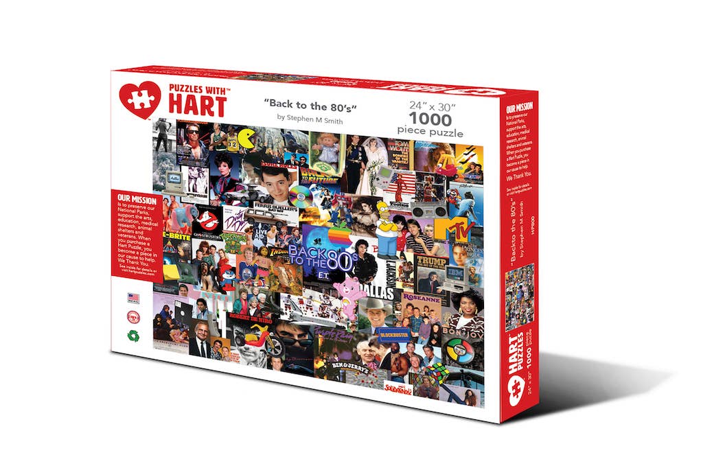 Hart Puzzles - Wholesale Puzzle - Adult - Back to the 80's by Steve Smith
