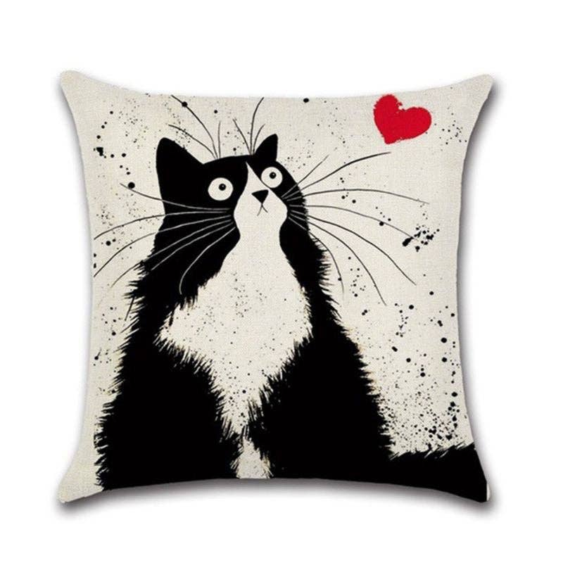 Moderny - Wholesale Throw Pillow Cover - Meow Meow Cushion Covers1