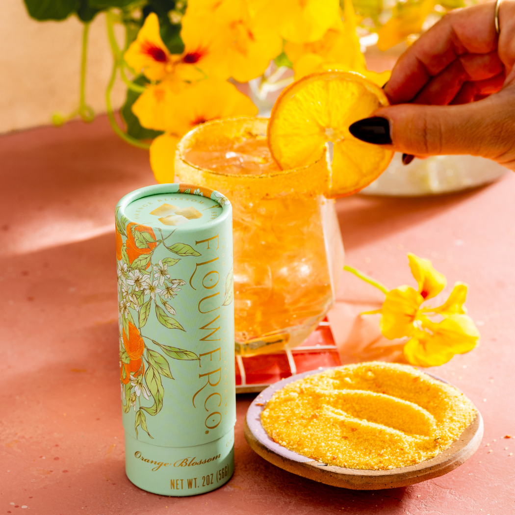 FLOUWER CO. – Großhandel Cocktailmischung/-sirup – Cocktail-Würfel – Orange Blossom2