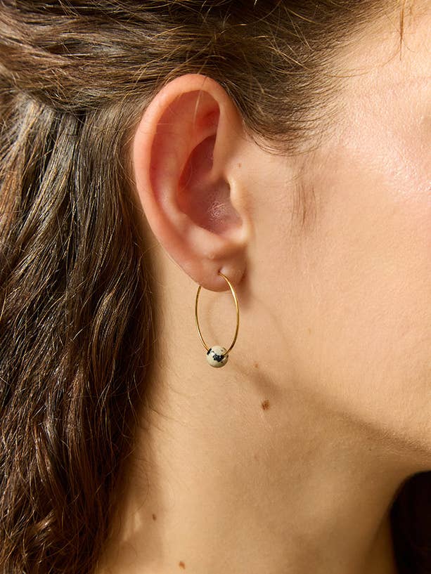 Dalmatian Ivy Earrings for wholesale by Srta.Bolitas