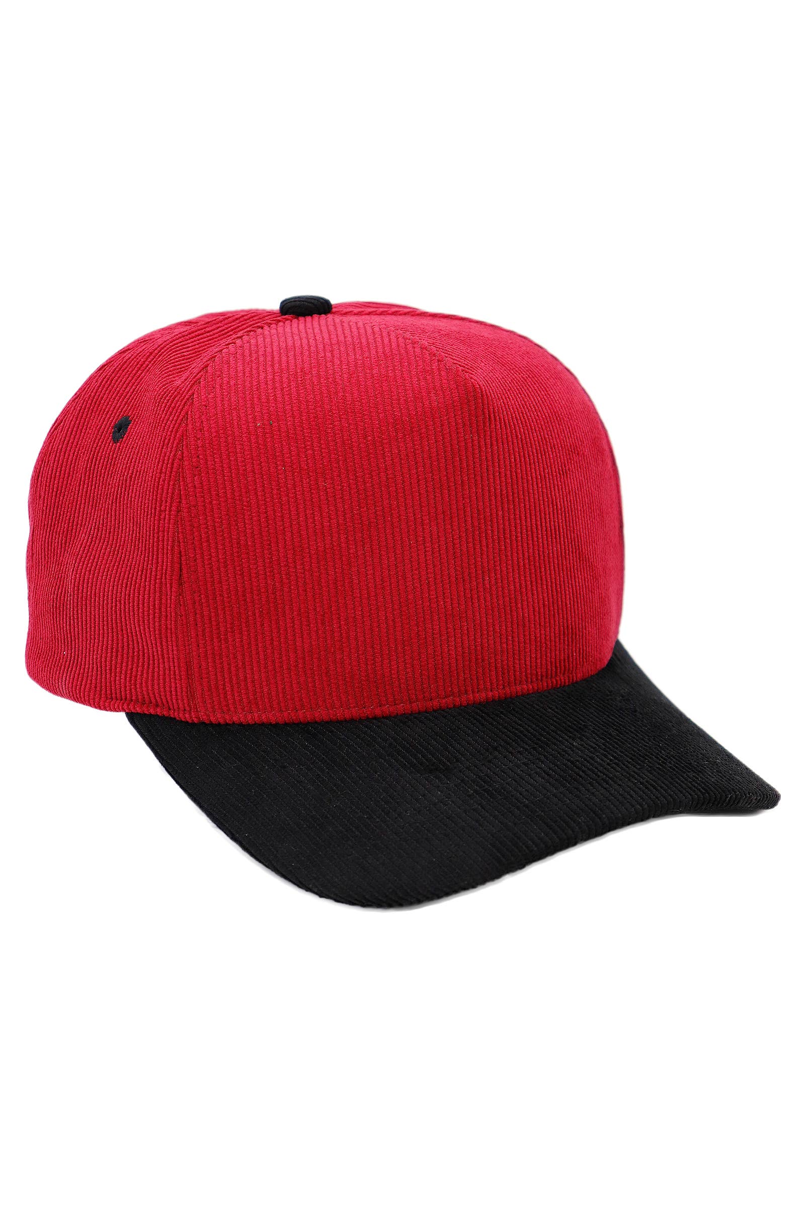 Cap Zone - Wholesale Baseball Cap - Unisex - Premium Corduroy Two Tone Baseball Cap2