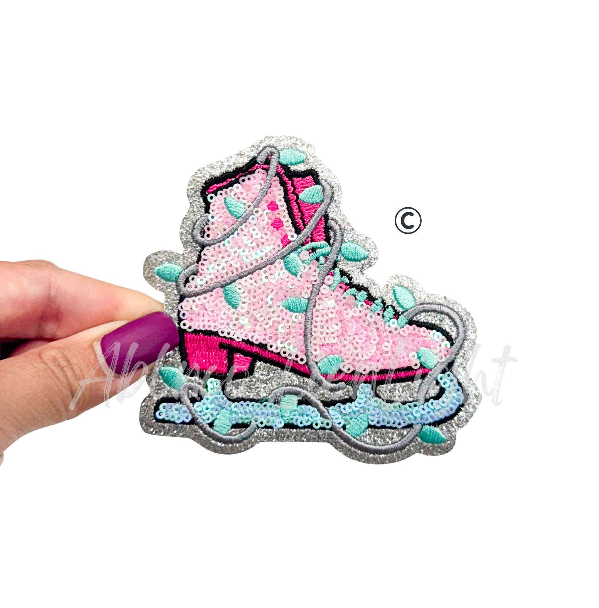 ABLNco - Wholesale Patch - Christmas Lights Ice Skate Sequins Christmas Patch-SMALL0