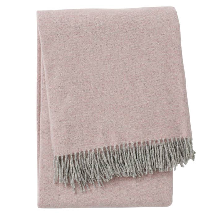 ULLI pläd 130x180 cm - rosa för wholesale av Spira of Sweden