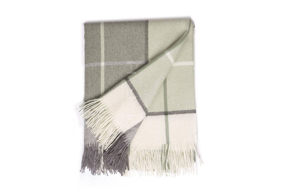 Choice Alpaca Products - Vendita all'ingrosso Plaid - Plaid Horizon Stripe in alpaca1