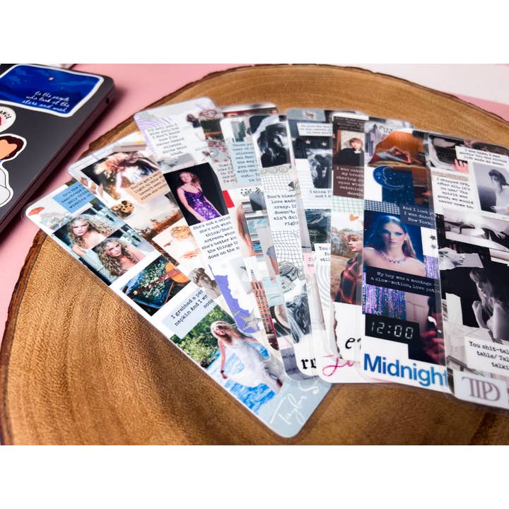 Cozy Reads Shop - Wholesale Bookmark - Eras Collage Bookmarks