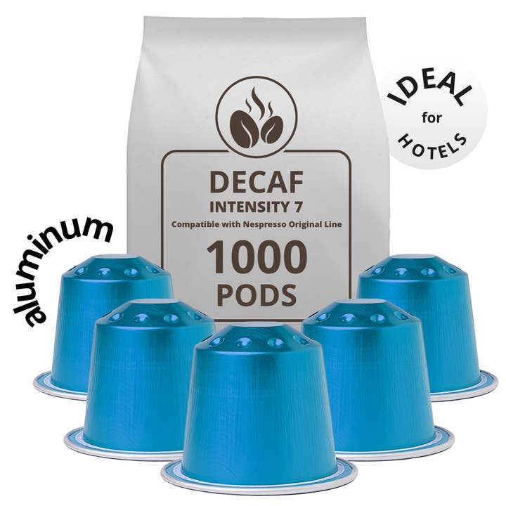 1000 Decaf Espresso Pods Nespresso Machines - Wholesale for wholesale by Grove Commerce