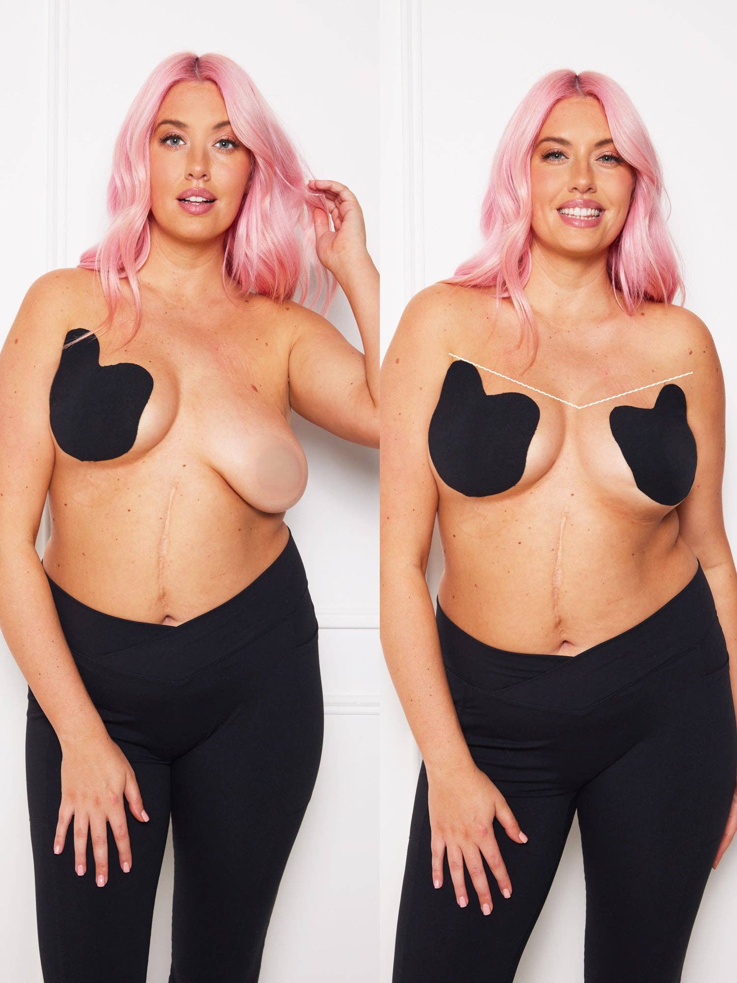 Perky Pear - Wholesale Fashion/Breast Tape - Women's - Sweetheart Tape & Sculpting Strips Bundle-BLACK1