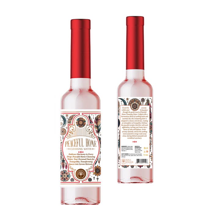 Peaceful Home Acqua Purificante Spirituale 7,5 oz  per la vendita all'ingrosso da parte di Designs by Deekay Inc.