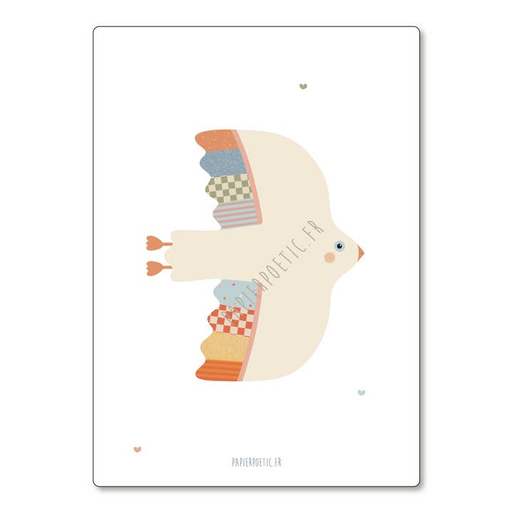 Card "Sunny Seagull" for wholesale by Papier Poetic