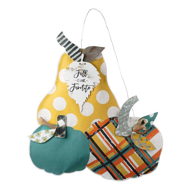 Glory Haus - Wholesale Sign - Fall is our Favorite Pumpkin Burlee - Fall Decor