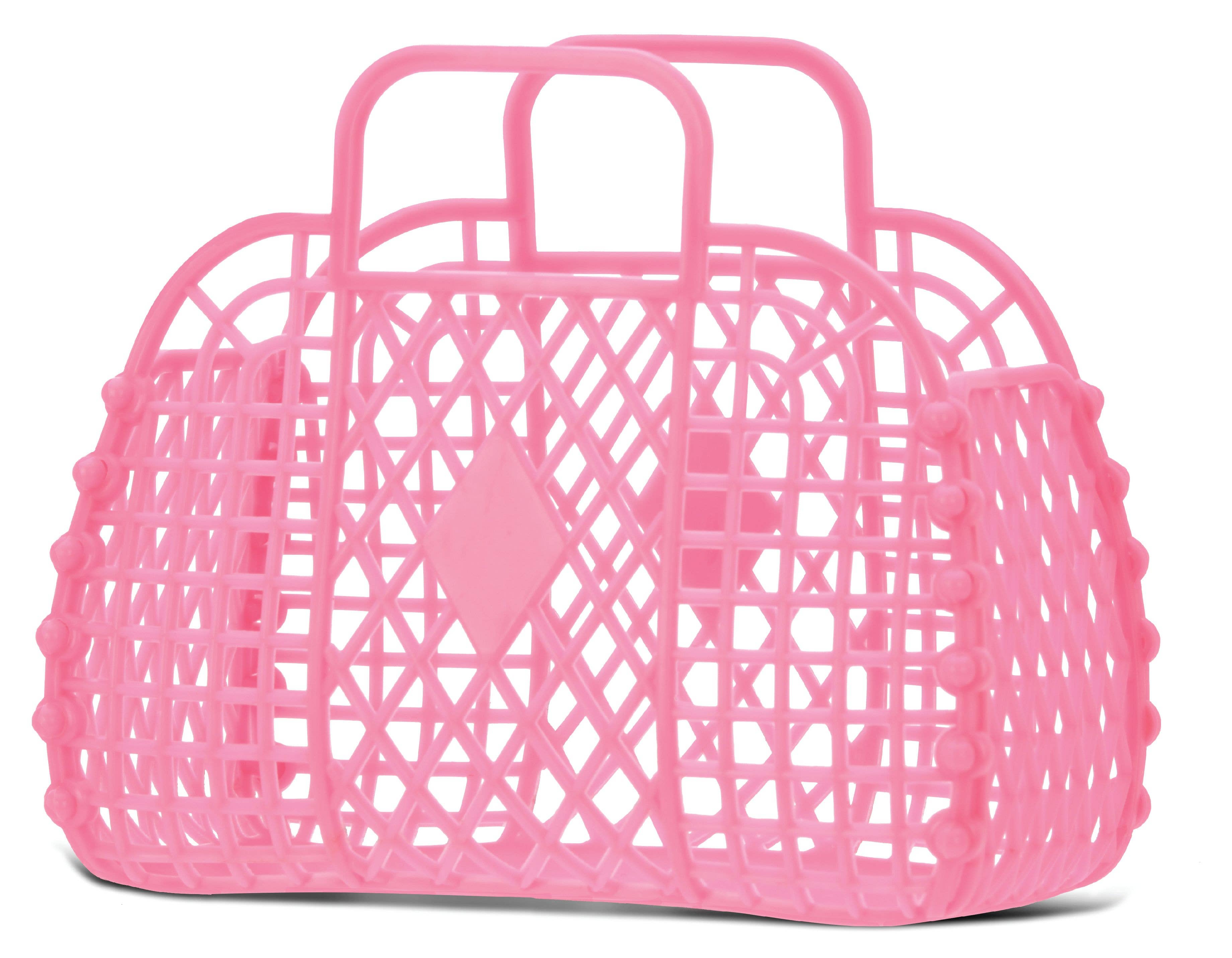 Iscream - Wholesale Beach Bag - PINK MINI JELLY BAG1