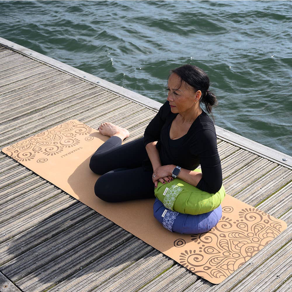 Samarali - Wholesale Meditation Supplies - Zafu cushion | Organic cotton | GOTS | Ethically made12