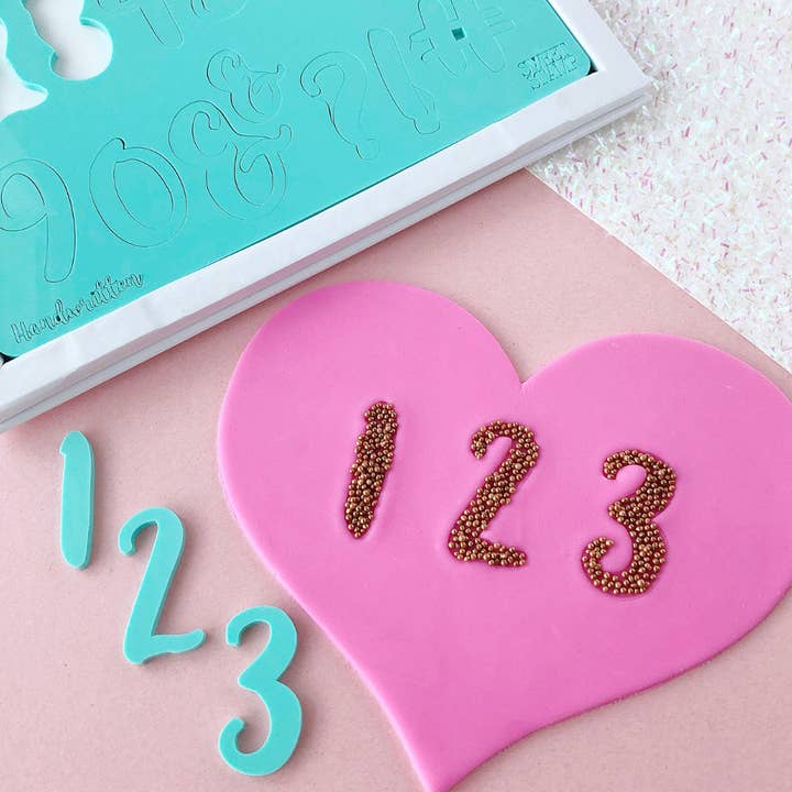 Sweet Stamp - Numeri Scritti a Mano per la vendita all'ingrosso da parte di Sweet-Stamp