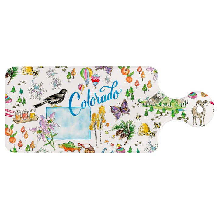 Colorado CO Collezione Statale Rosanne Beck CUTErie Board per la vendita all'ingrosso da parte di Boston International